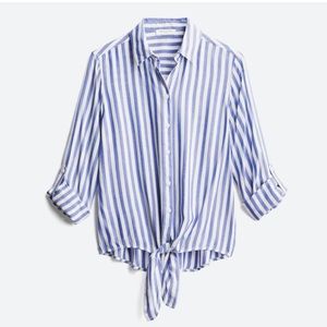 Beach Lunch Lounge Renalda Tie Front Top size Medium